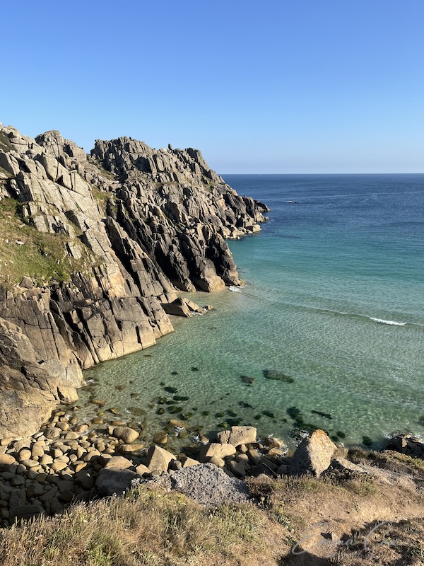 View of a granite headland